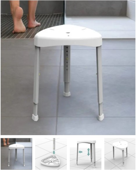 Siège pour salle de bain
